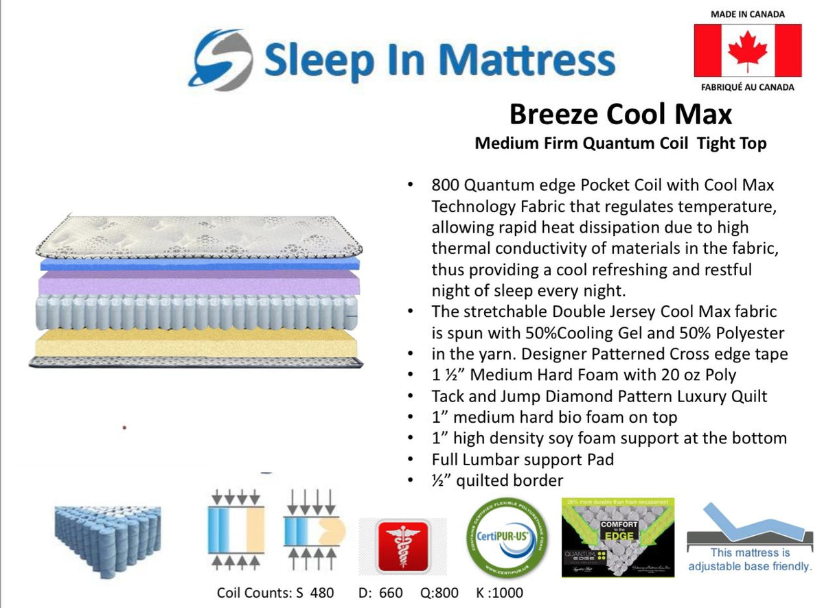 Breeze Cool Max Mattress