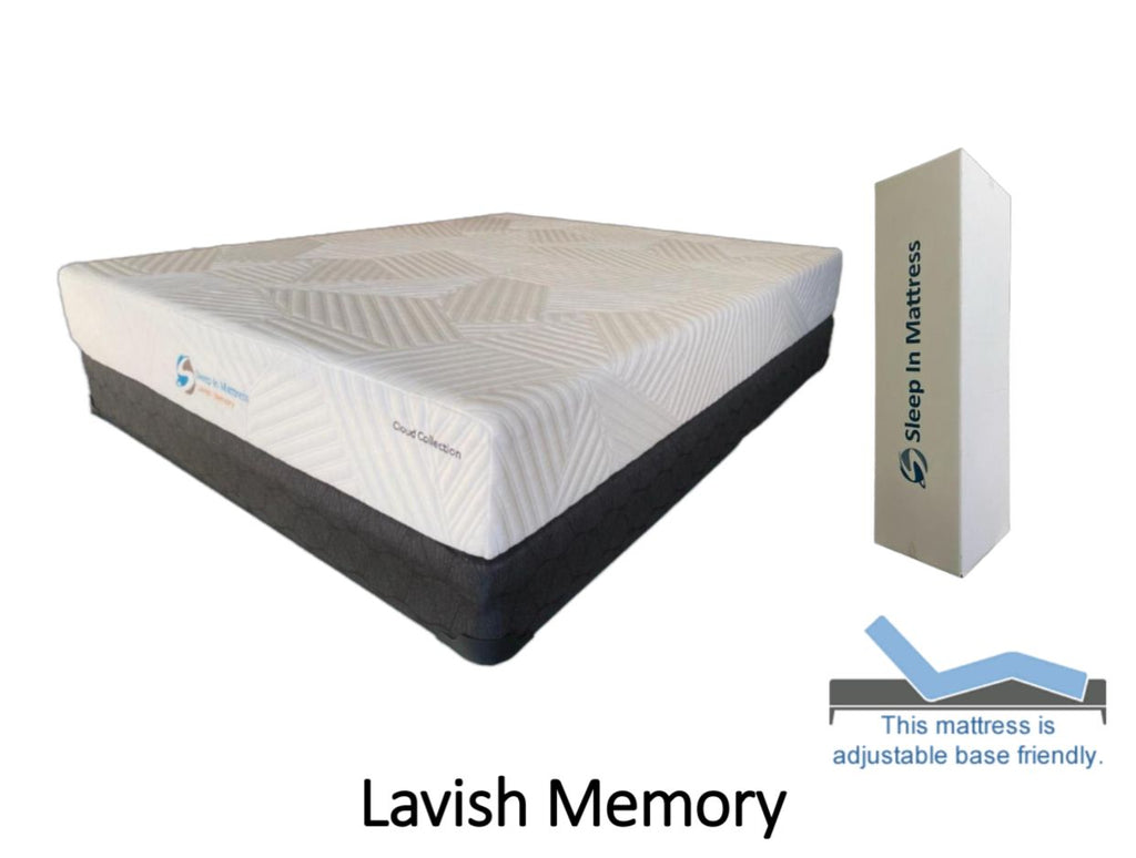 Lavish Memory Foam Mattress - front