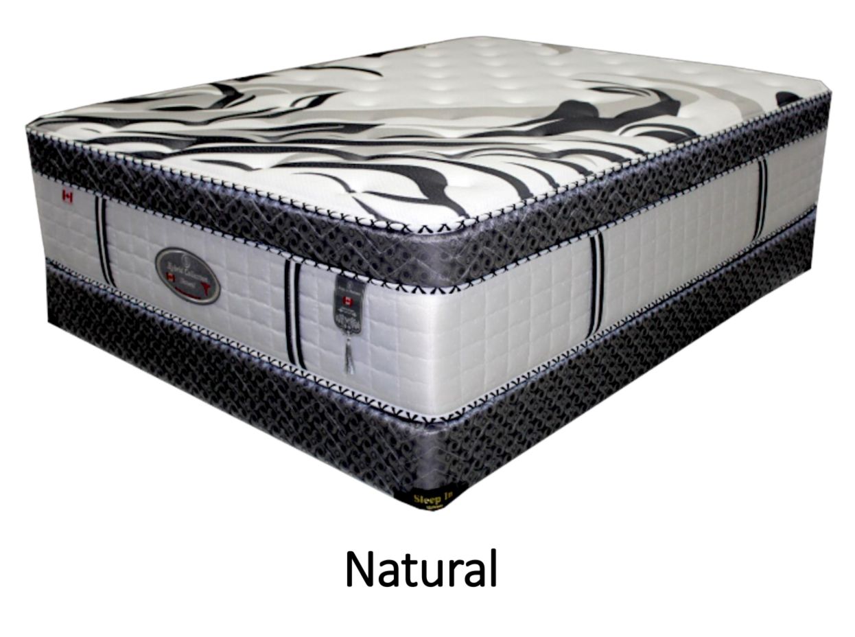Natural Hybrid Foam Encased Latex Pillow Top Mattress