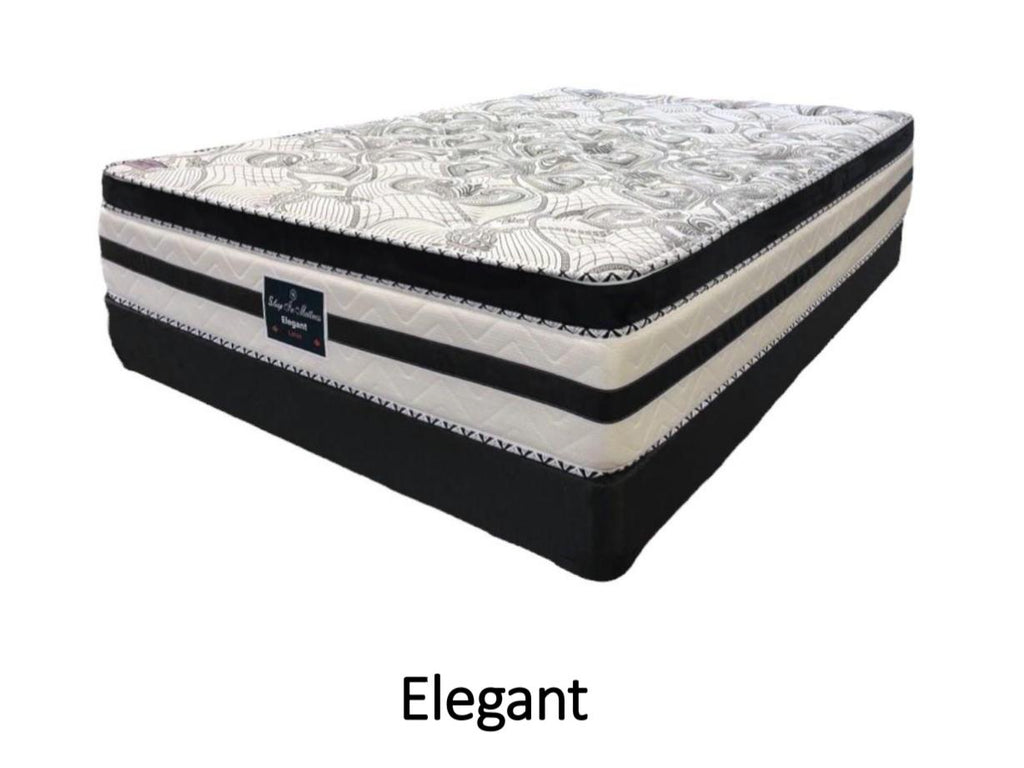 Elegant Pocket Coil Pillow Top Mattress - front