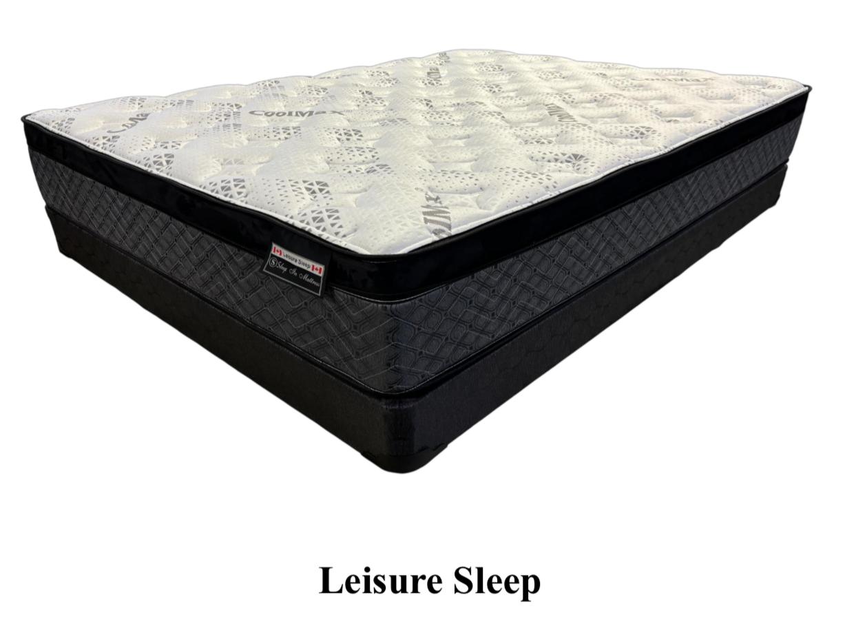 Leisure Sleep Foam Encased Gel Pillow Top Mattress