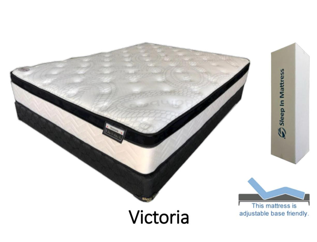 Victoria Foam Encased Pillow Top Mattress - detail