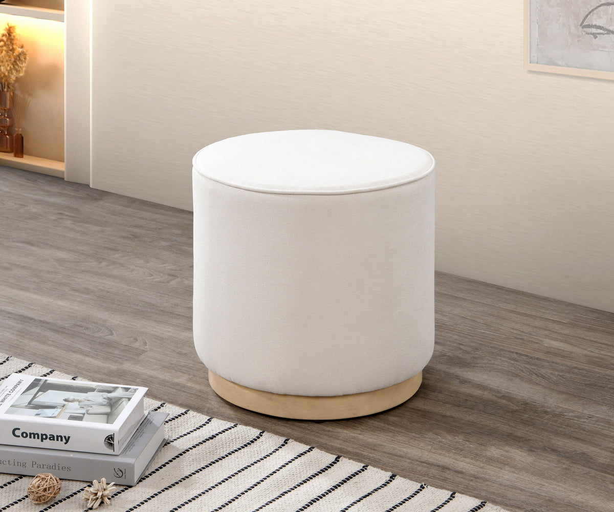 Marchmount beige ottoman