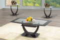 Liberty 3-piece glass coffee and end table set