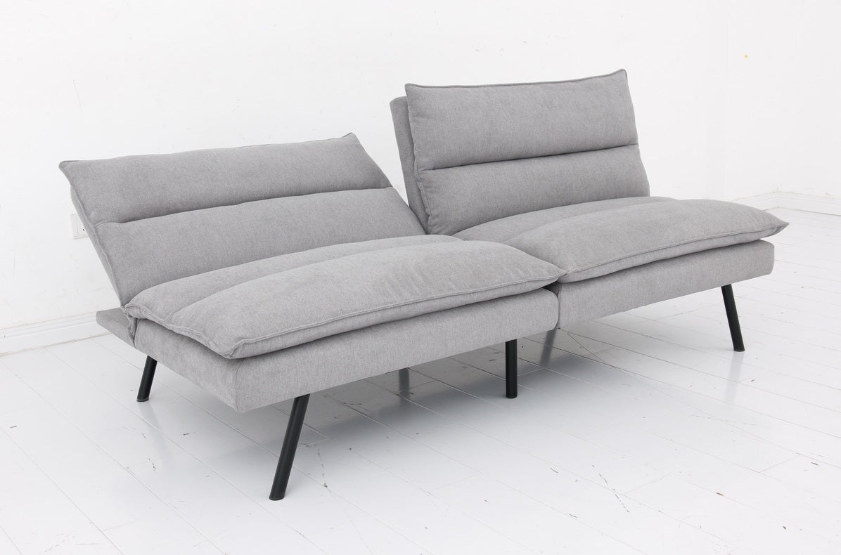 Shuter klik klak grey fabric texture detail