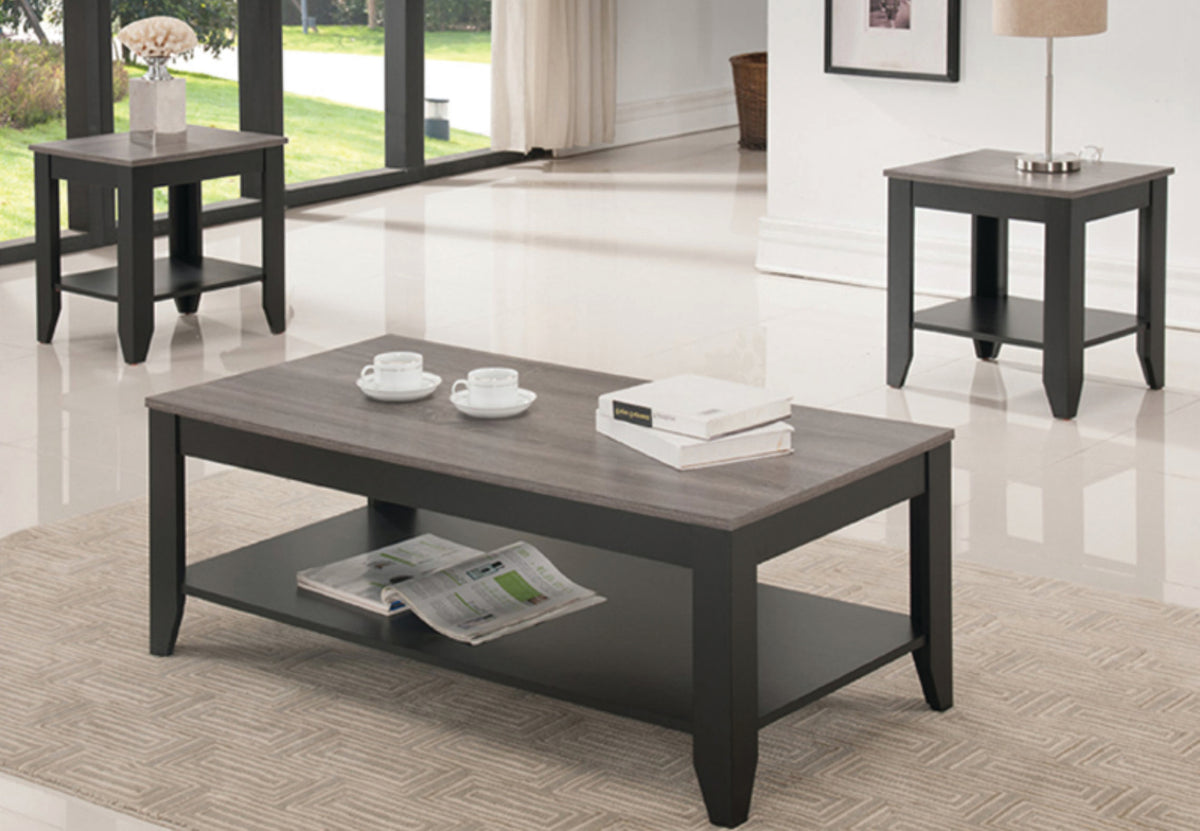 Eglinton 3-piece coffee and end table set