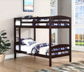 Wasaga single over single wood bunk bed