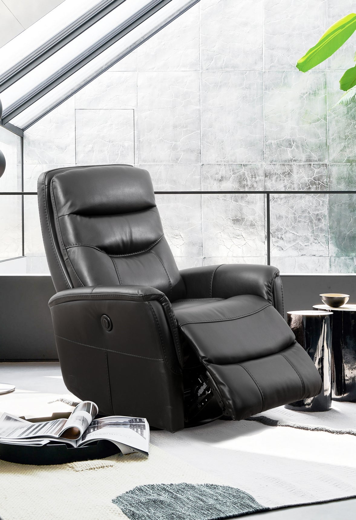 Harbour zero-wall glider power recliner