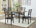 Carlton dinette set shown in 5-piece configuration with table and chairs