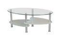 Bathurst frosted glass coffee table