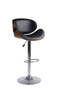 Cooperage bentwood-back swivel bar stool