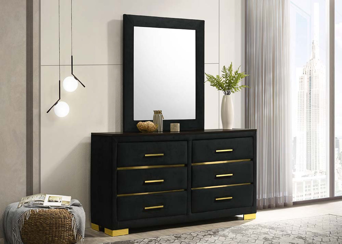 Aurora bedroom collection bed alternate angle