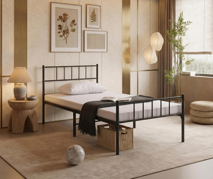 Harbord Single Bed + Regular Foam Mattress Bundle