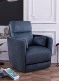Lappin fabric recliner with hidden pull handle