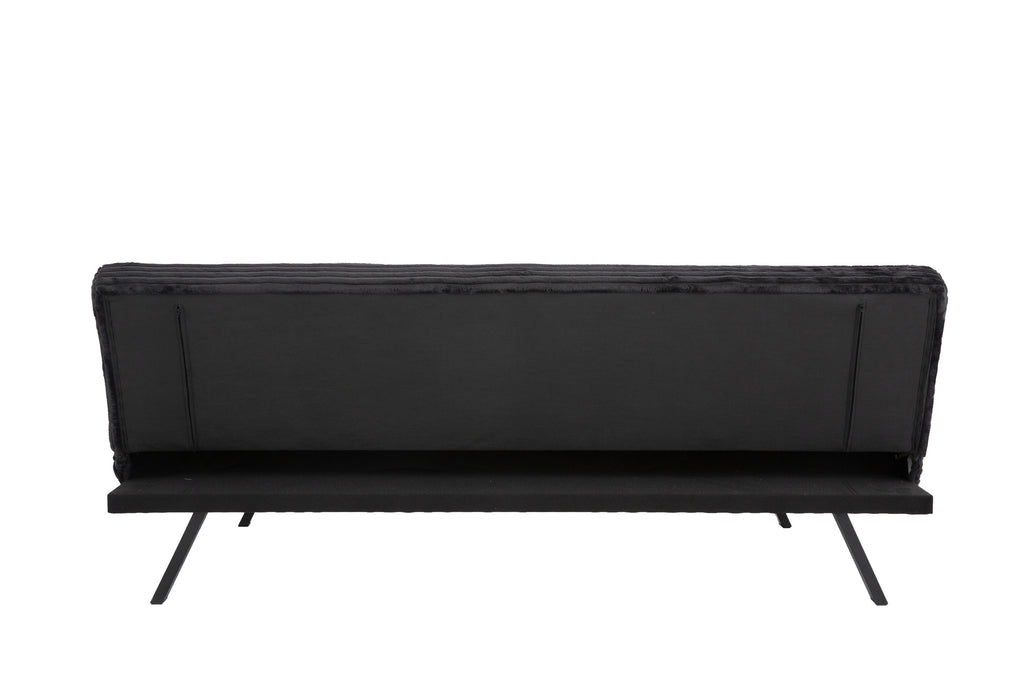 Granby klik klak sofa bed black steel legs