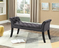 Belmont velvet bench in four colour options