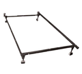 Weston twin metal bed frame with sturdy steel rails