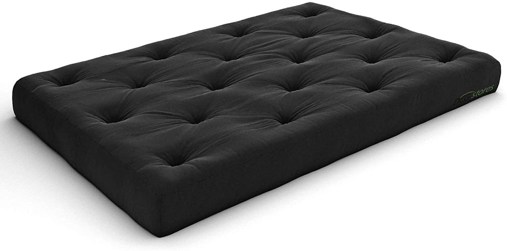 Deluxe futon mattress tufted construction detail