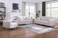 Linden light beige linen sofa set