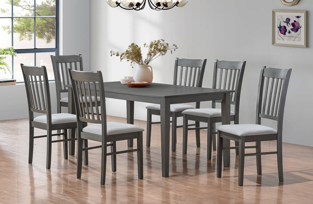 Collingwood 7-piece dining set with six chairs