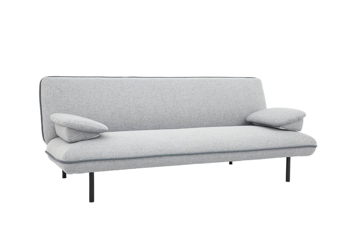 Cornwall klik klak sofa bed folded flat into bed position