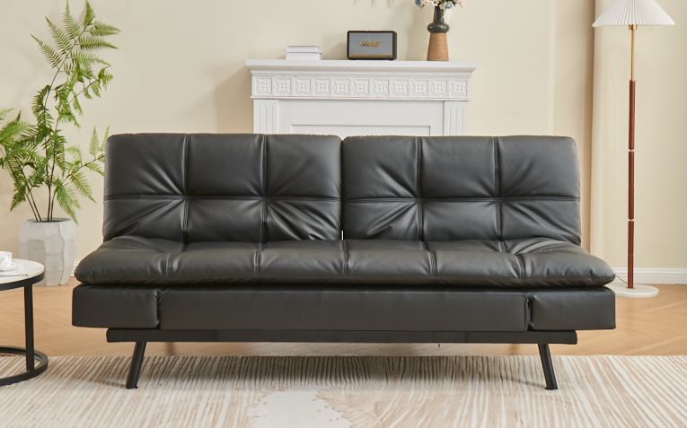 Berkeley klik klak sofa bed black steel legs