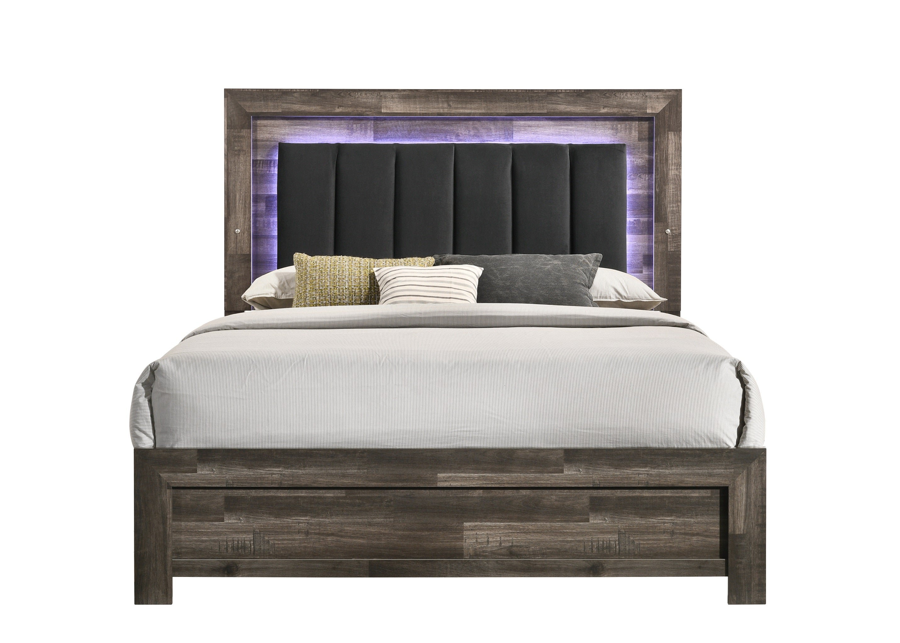 Athens bedroom collection bed alternate angle